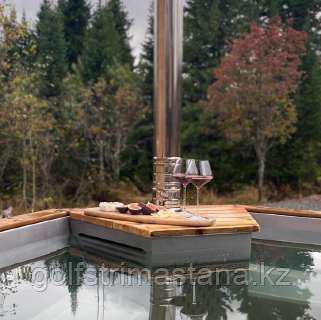 Столик на печку для фурако из нержавеющей стали