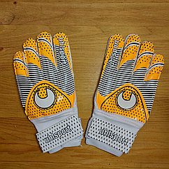 Вратарские перчатки "Uhlsport". Тренировочные Перчатки вратарей. Футбольные перчатки для вратаря. Размер 8.