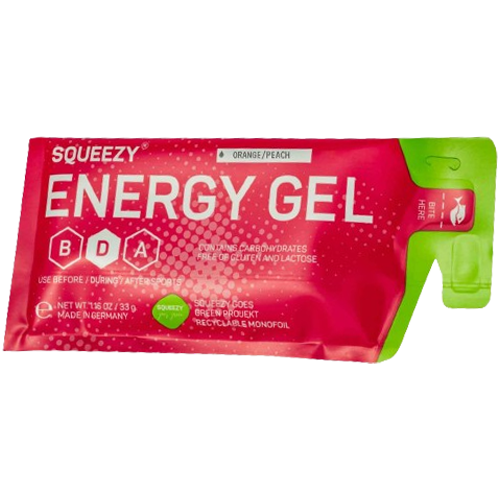 Гель SQUEEZY Energy Gel 33 г (персик-апельсин)