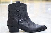 Женские казачки-ботильоны "Paoletti" натуральная кожа