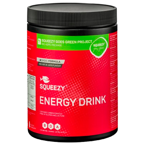 Изотоник SQUEEZY Energy Drink с BCCA 650 г (базовая формула)