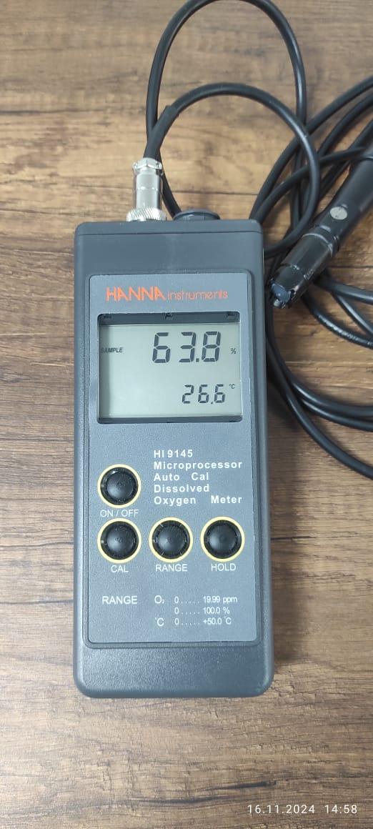 БУ Hanna HI9142 портативный влагозащищенный оксиметр, фото 1