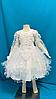 Пышное белое платье для девочки, фото 9
