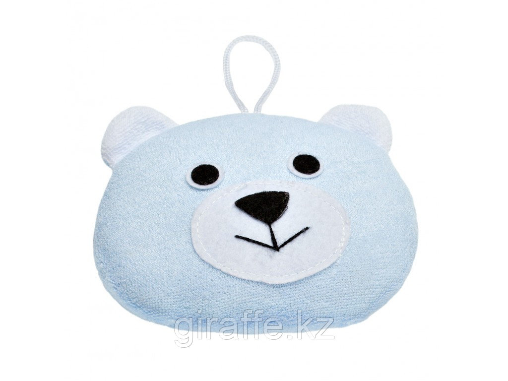 Губка детская мягкая для купания малышей ROXY-KIDS Мишка, фото 1