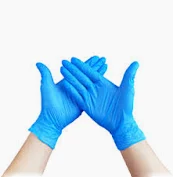 Перчатки нитриловые голубые Aviora L. M.S.XL