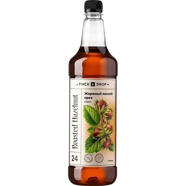 Сироп «Жареный Лесной Орех» Pinch&Drop пластик 1л D=83,H=267мм, фото 1