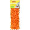 Запаска для швабры OfficeClean Professiona, 40х10 см, микрофибра, ворс 2 см, оранжевый, фото 2