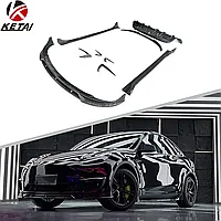 Комплект обвеса на Tesla Model Y (I) 2020-24 дизайн FAST AERO KIT (Карбон)