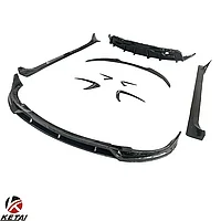 Комплект обвеса на Tesla Model Y (I) 2020-24 дизайн FAST AERO KIT (Черный цвет)