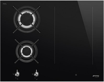 Комбинированная варочная панель газ + индукция Smeg PM3643D