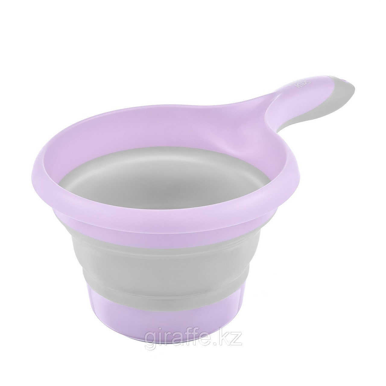 Ковш складной для мытья головы и купания от ROXY-KIDS,сиренево-серый., фото 1