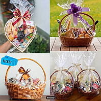 Пакет прозрачный для корзины 70*100 см