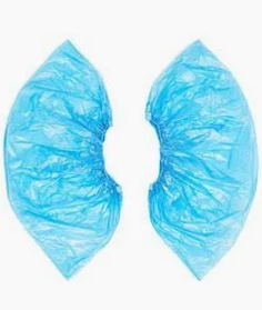 Бахилы медицинские п/э 0,030 мм "ЭКСТРА С ДВОЙНОЙ РЕЗИНКОЙ №50/2000"