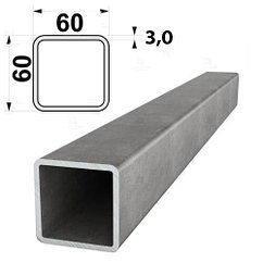 Труба профильная квадратная 60х60х3 мм