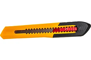 Нож из АБС пластика, сегмент. лезвия 18 мм, STAYER QUICK-18