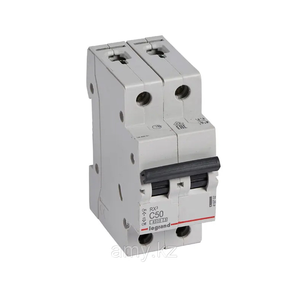 Автоматический выключатель Legrand 419702 2П C 50A RX3 4,5kA, фото 1