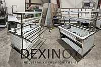 Мармит вторых блюд с двумя полками 1500x700x850-1500mm