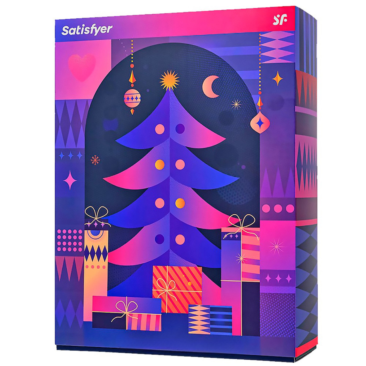 Новогодний адвент календарь для пары от Satisfyer Advent Box (4 предмета)