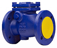 Клапан обратный сталь поворотный заслонка нерж 19с76нж фл Тмакс=425 оС