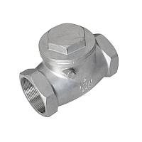 Клапан обратный сталь поворотный заслонка нерж 19с53нж фл Тмакс=425 оС