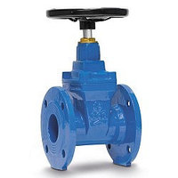 Задвижка с обрезиненным клином с невыдвижным шпинделем Z45X-16 Ру16 (Китай)