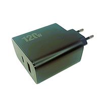 Зарядное устройство PKG098 120w PPS USB-A/ USB-C