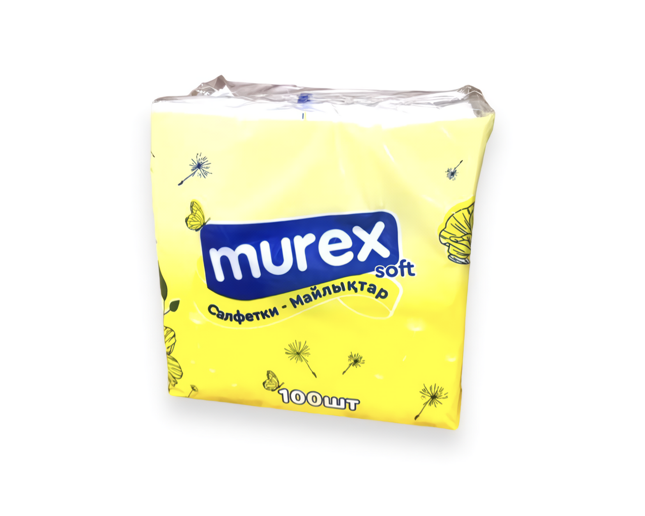 Салфетки настольные бытовые "Murex" Soft , 100 листов, двуслойные, премиум