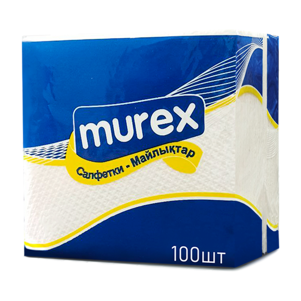 Салфетки настольные бытовые "Murex", 100 листов