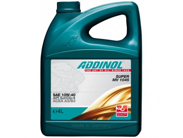 ADDINOL SUPER MV 1045 SAE 10W-40 4L, фото 1