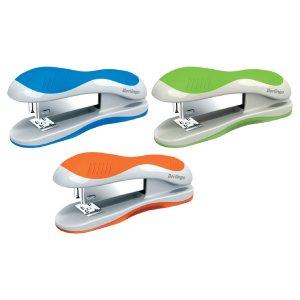 Степлер №24/6, 26/6 до 25 л., Berlingo Office Soft, пластиковый, ассорти