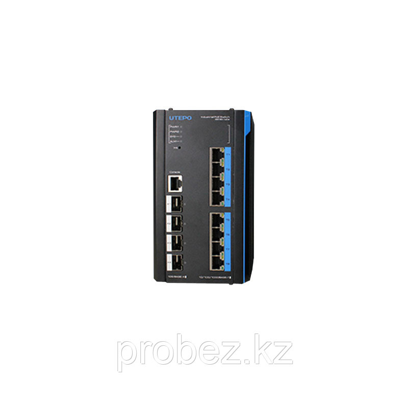 UTEPO UTP7608GE-POE-IE Промышленный 8-портовый управляемый L3 коммутатор PoE