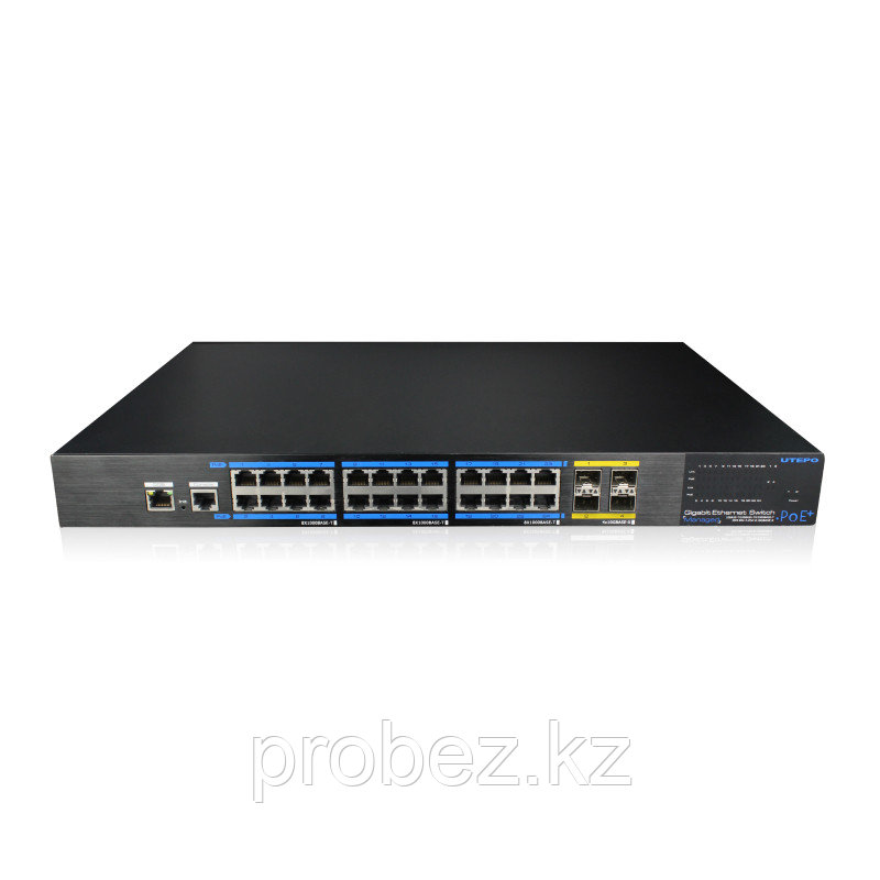 UTEPO UTP7624GE-POE-L3 Коммутатор 24-портовый управляемый L3 PoE