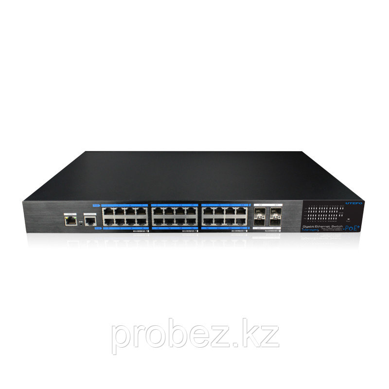 UTEPO UTP7524GE-POE-4GF Коммутатор 24-портовый управляемый PoE