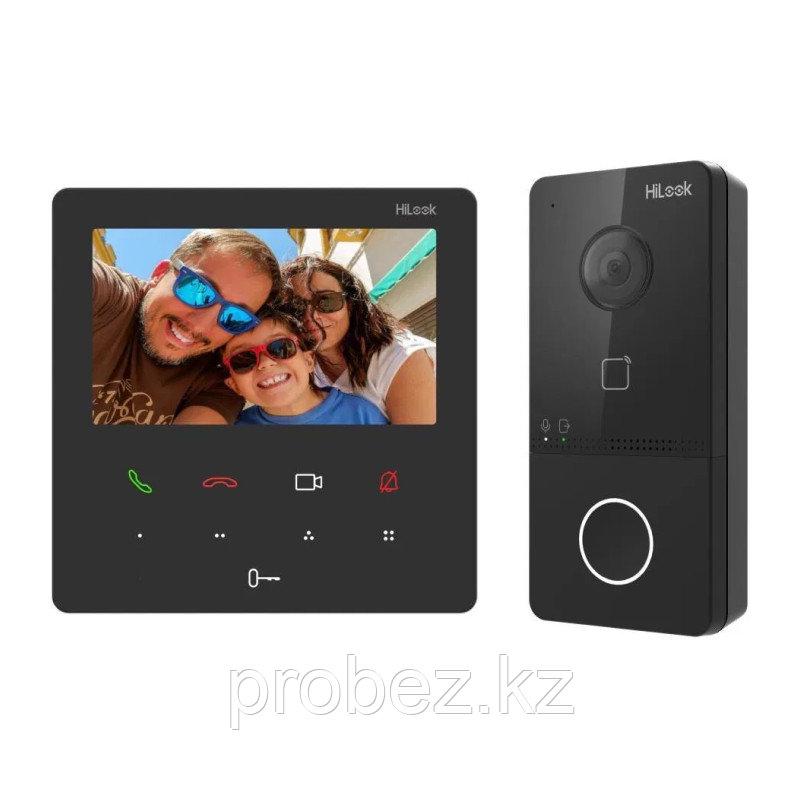 HiLook VI-K46P Комплект IP-видеодомофона 4,3" цветной TFT
