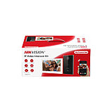 Hikvision DS-KIS608-P Комплект DS-KH6350-WTE1 (монитор 7“)+DS-KV6133-WME1 (вызывная панель)+32гб, фото 3