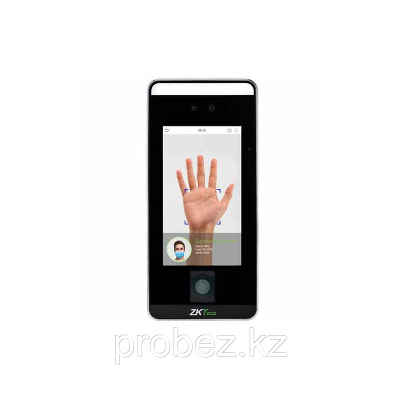 ZKTeco SpeedFace-V5L[QR][EM] ID Биометрический терминал распознавания лиц и ладоней, считывание QR, фото 1