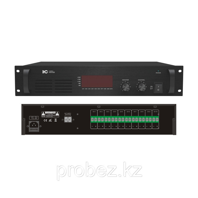 ITC T-6204 Блок мониторинга на 10 каналов, 4,3 кг, 2U