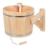 Обливное устройство Банные штучки «Русский душ», липа, с пластиковой вставкой, 20 л