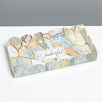 Коробка для печенья,«Камень», 10.5 х 21 х 3 см