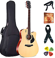 Акустическая гитара Rosen G12 NT PACK бежевый