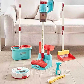 Детский набор для уборки с пылесосом Cleaning Kit