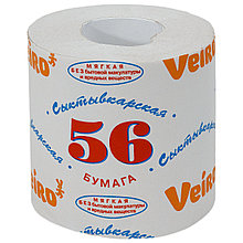 Туалетная бумага "Сыктывкар 56", макулатурное сырье