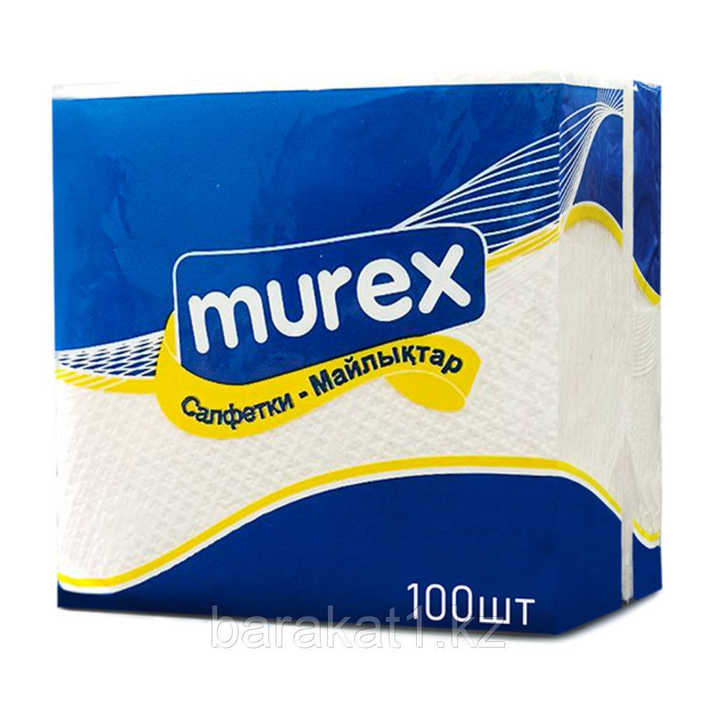 Салфетки настольные бытовые "Murex", 100 листов