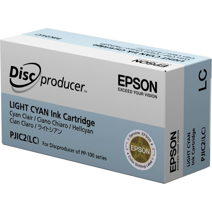 Epson Картридж Epson C13S020689 Discproducer Ink PJIC7(LC), Light Cyan