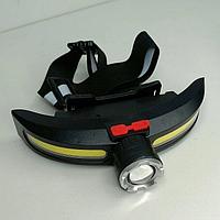 Фонарь аккумуляторный налобный JS-922