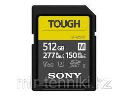 Карта памяти Sony 512GB SF-M Tough UHS-II SDXC 150MB/s, фото 1