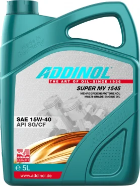 ADDINOL SUPER MV 1545 SAE 15W-40 5L, фото 1