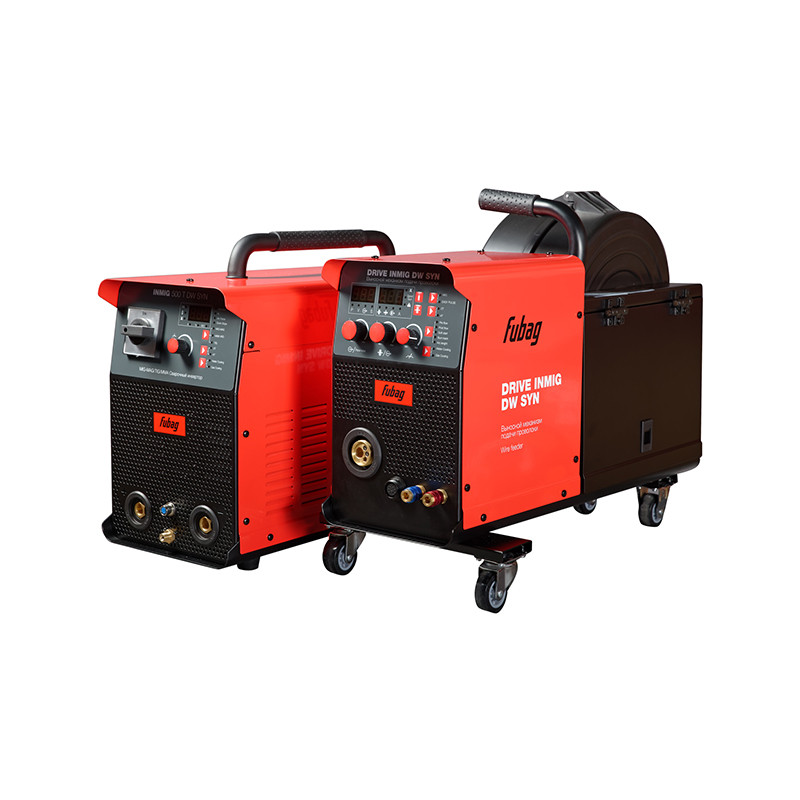 FUBAG Сварочный полуавтомат инвертор INMIG 500T DW SYN + Подающий механизм DRIVE INMIG DW SYN + Шланг пакет 5