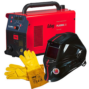 FUBAG Аппарат плазменной резки Plasma 50 Air  + Горелка для плазмореза FB P40 6m + Защитный колпак для FB P40