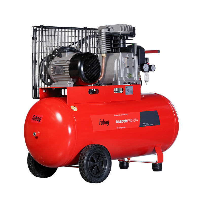 FUBAG Ременной одноступенчатый компрессор B4800B/100 CT4, фото 1